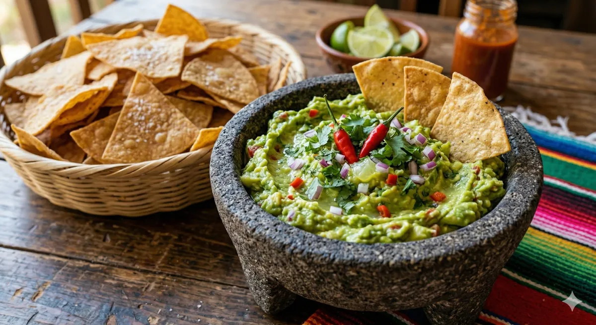 Guacamole con Totopos